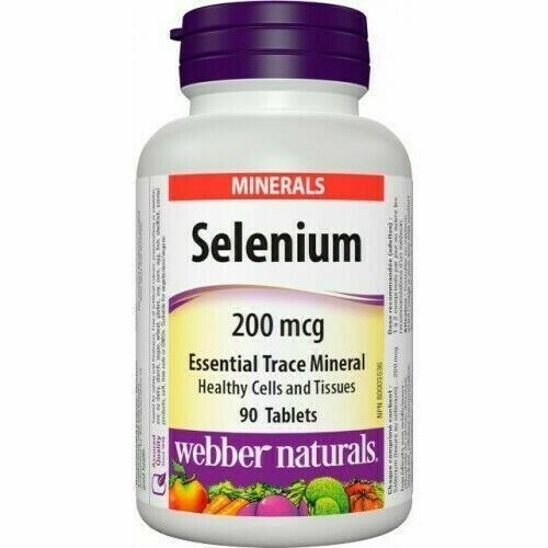 Webber Naturals Selen 200mcg 90 tablet porovnat ceny