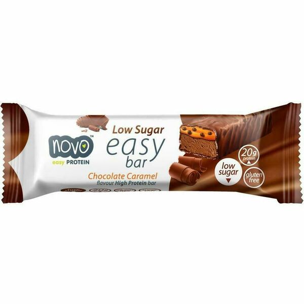 Novo Nutrition Low Sugar Easy Bar 60g čokoláda - karamel porovnat ceny