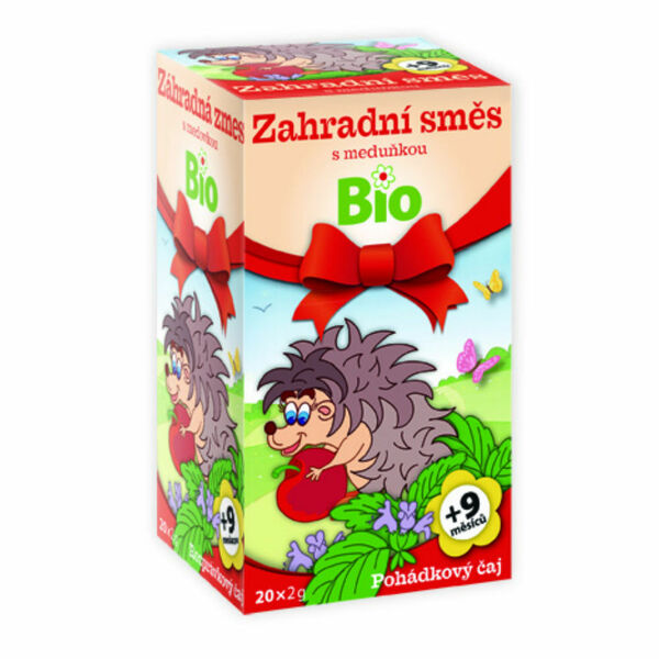 POHÁDKOVÝ ČAJ BIO Zahradní směs s meduňkou 20 x 2g porovnat ceny