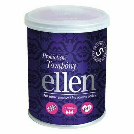 Probiotické tampóny ellen - Normal 12 ks porovnat ceny