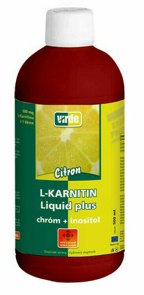 Virde Karnitin Liquid Plus 500ml porovnat ceny