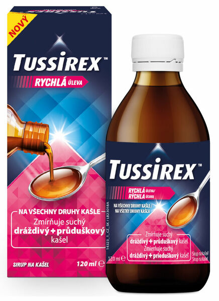 Tussirex sirup 120ml porovnat ceny