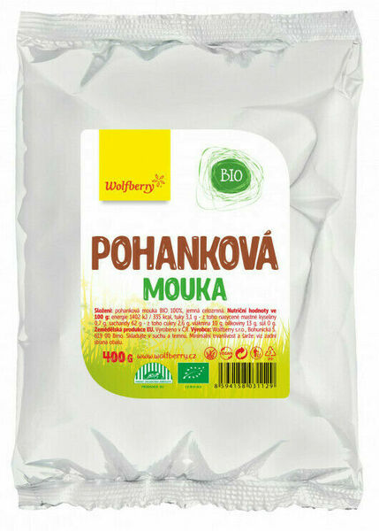 Wolfberry Pohanková mouka BIO 400g porovnat ceny