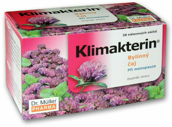 Dr.Muller Klimakterin bylinný čaj při menopauze 20x1,5g porovnat ceny