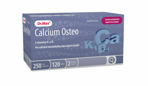 Dr.Max Calcium Osteo 120 kapslí porovnat ceny
