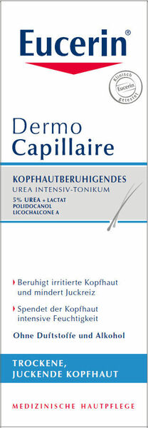 EUCERIN DermoCapillaire tonikum 5% Urea suchá pokožka 100ml porovnat ceny