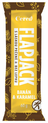 Cerea  Flapjack Tyčinka Banán karamel 60g porovnat ceny
