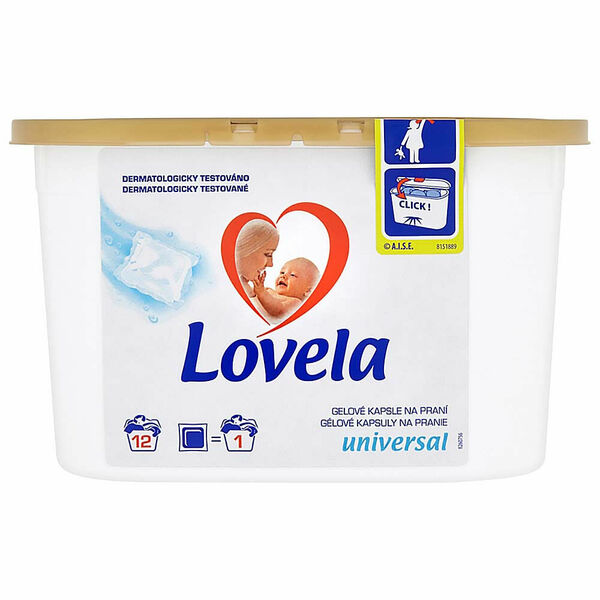 LOVELA Universal gelové kapsle na praní 12 ks porovnat ceny
