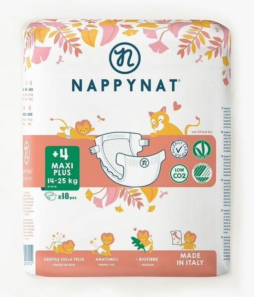 Nappynat natural care  Nappynat Plenky Maxi Plus 18ks, (14-25kg) porovnat ceny