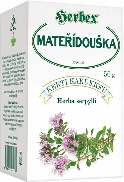 HERBEX Mateřídouška obecná 50g porovnat ceny