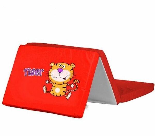Caretero Skládací matrace do postýlky Tiger červená porovnat ceny