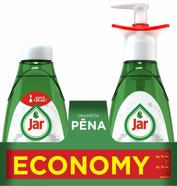 Jar ekonomické balení (pěna 350ml + náhradní náplň 375ml) porovnat ceny