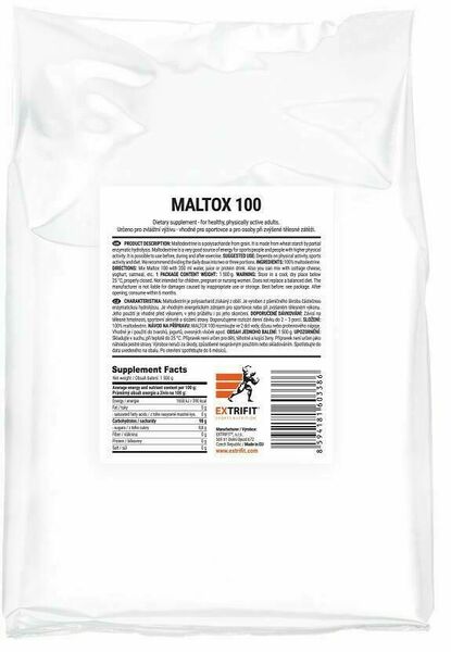 Extrifit Maltox 100 1500g porovnat ceny