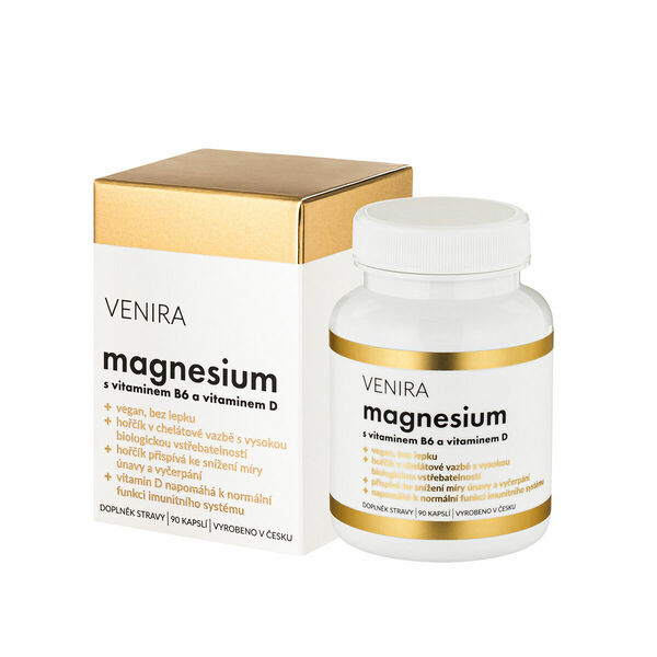 VENIRA magnesium, 90 kapslí porovnat ceny