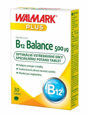 Walmark B12 Balance 500mcg 30 tablet porovnat ceny