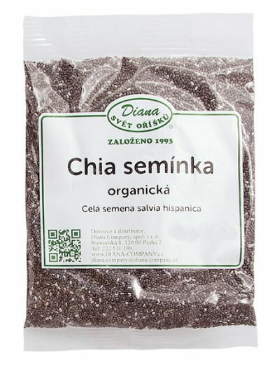 Diana Company Chia semínka organická vakuum 1kg porovnat ceny
