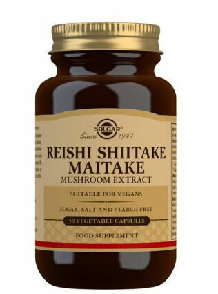 Solgar Extrakt z Shiitake, Reishi a Maitake 50cps porovnat ceny