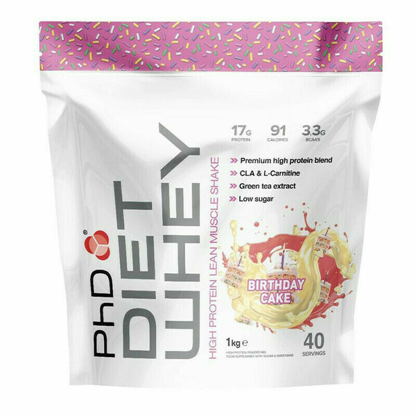 PhD Nutrition Diet Whey birtday cake 1kg porovnat ceny