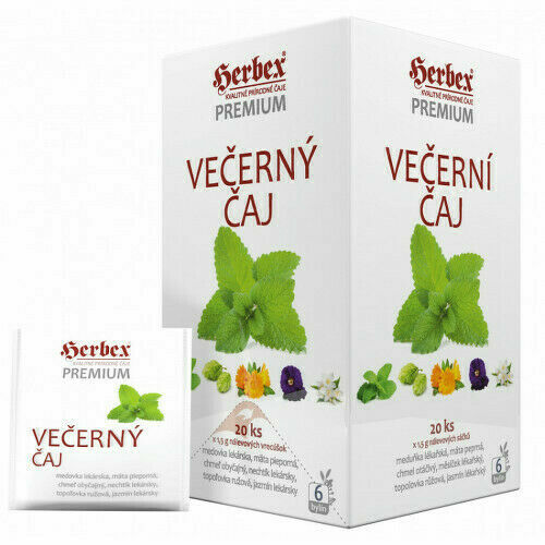 HERBEX Večerní čaj n.s.20x1.5g porovnat ceny