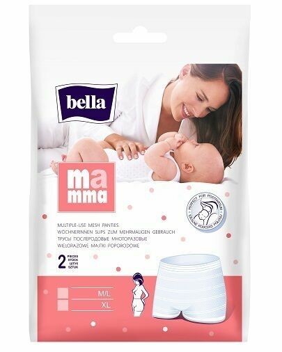 Bella Mamma síťované kalhotky M/L 2ks porovnat ceny