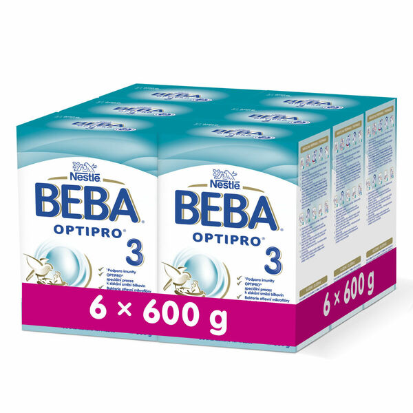 BEBA OPTIPRO 3 6x600 g porovnat ceny
