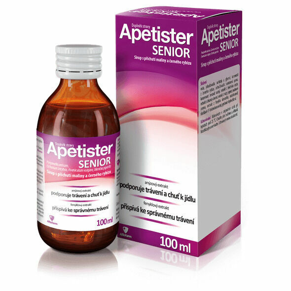 Aflofarm  Apetister Senior Sirup 100ml porovnat ceny