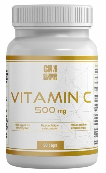 Chevron Nutrition Vitamin C 500mg 90 kapslí porovnat ceny