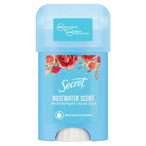 SECRET Krémový antiperspirant Rosewater 40 ml porovnat ceny