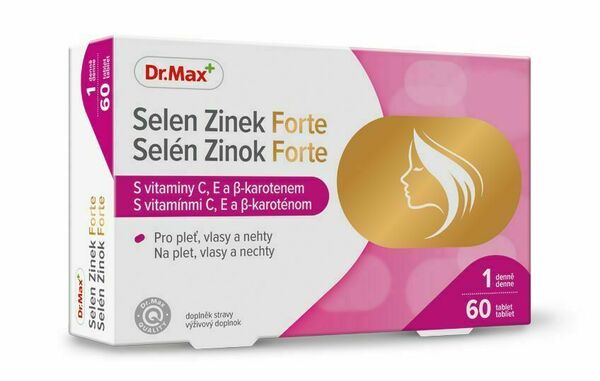 Dr.Max Selen-Zinek Forte 60 tablet porovnání ceny