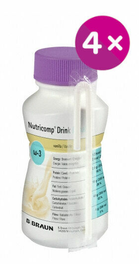 B.Braun Nutricomp Drink Renal Vanilka perorální roztok 4x200ml porovnat ceny