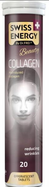 Swiss Energy Collagen Protein krásy 20 šumivých tablet porovnat ceny