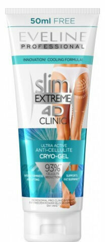 Eveline Cosmetics  Eveline SLIM 4D CLINIC CRYO GEL s chladivým efektem 250ml porovnat ceny