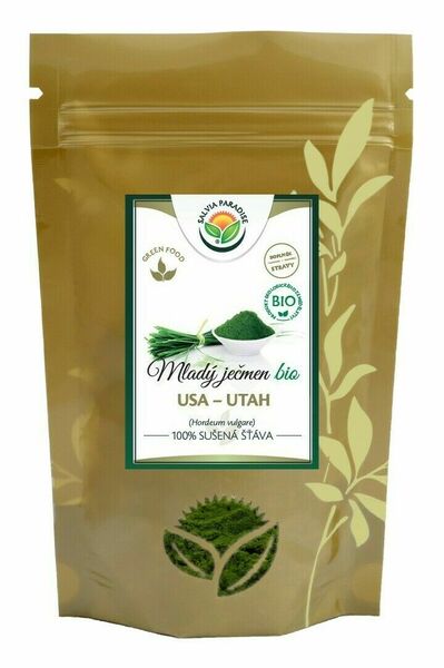 Salvia Paradise Mladý zelený ječmen - 100% sušená šťáva BIO 250g porovnat ceny