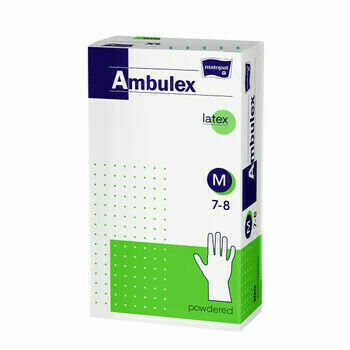 Ambulex nitrilové jednorázové rukavice M 100ks porovnat ceny