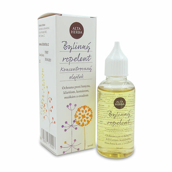 ALTA HERBA Bylinný repelent koncentrovaný olejíček 50 ml porovnat ceny