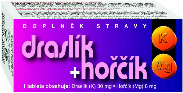 Naturvita Draslík+hořčík 60 tablet porovnat ceny