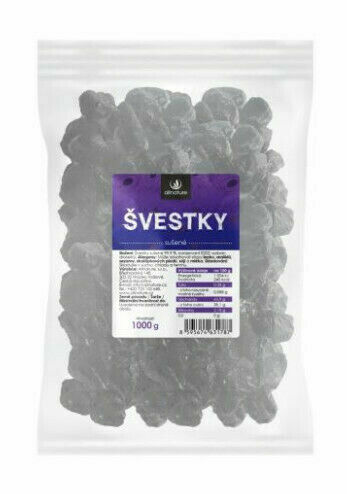Allnature Švestky sušené 1000g porovnat ceny