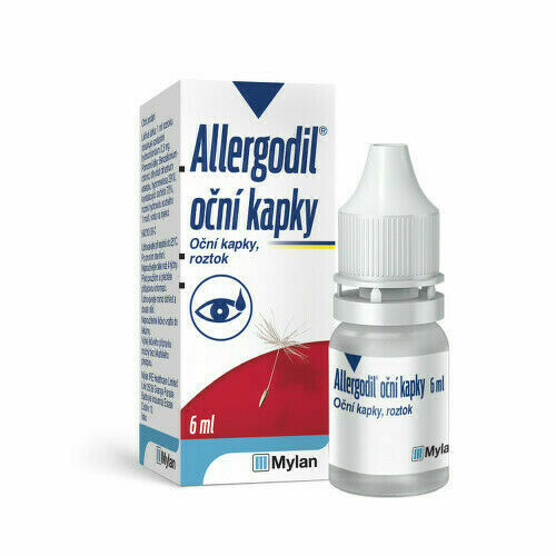 ALLERGODIL OČNÍ KAPKY 0,5MG/ML oční podání GTT SOL 6ML porovnat ceny