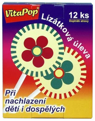 VitaHarmony VitaPop lízátek při nachlazení 12ks porovnat ceny