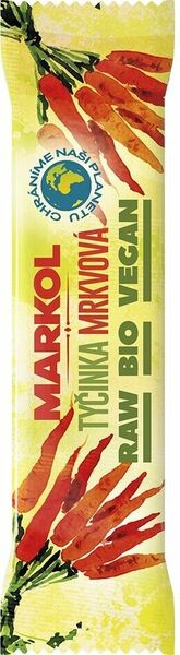 Markol Bio mrkvová raw tyčinka 40g porovnat ceny