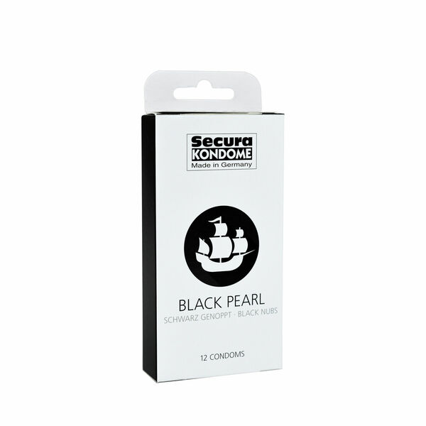 Secura Black Pearl Kondomy 12ks porovnat ceny