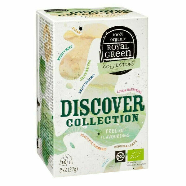 Royal Green sada čajů Discover Collection BIO 16x1,7g porovnat ceny