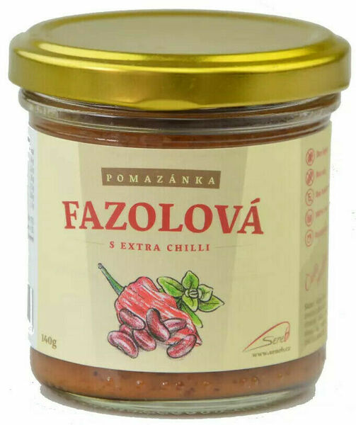 Seneb Fazolová pomazánka s extra chilli 140g porovnat ceny
