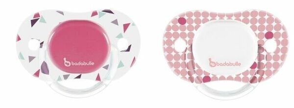 Badabulle dudlík REVERS Confetti Girl 6-12m 2ks porovnat ceny