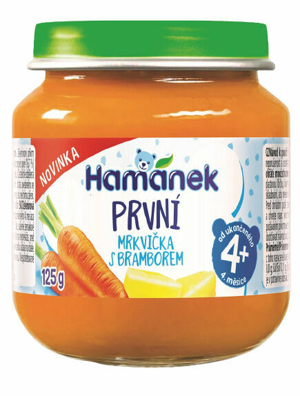 Hamánek Mrkev s bramborem První mrkvička s bramborem 125g porovnat ceny