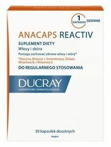 DUCRAY Anacaps Reactiv-reakční vypad.vlasů cps.30 porovnat ceny