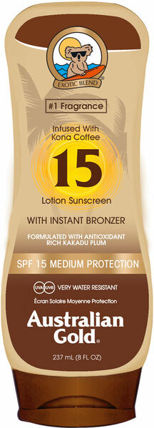 Australian Gold Lotion + Bronzer SPF15 237ml porovnat ceny