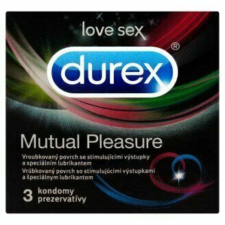 Prezervativ Durex mutual pleasure 3 ks porovnat ceny