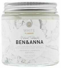 Ben & Anna Zubní pasta bílá s fluoridem, Heřmánek a Šalvěj 100ml porovnat ceny