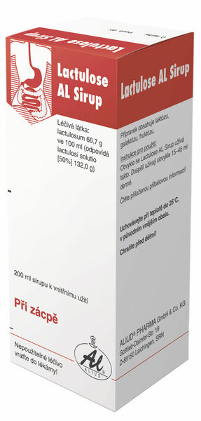 Lactulose AL Sirup perorální sirup 200ml porovnat ceny